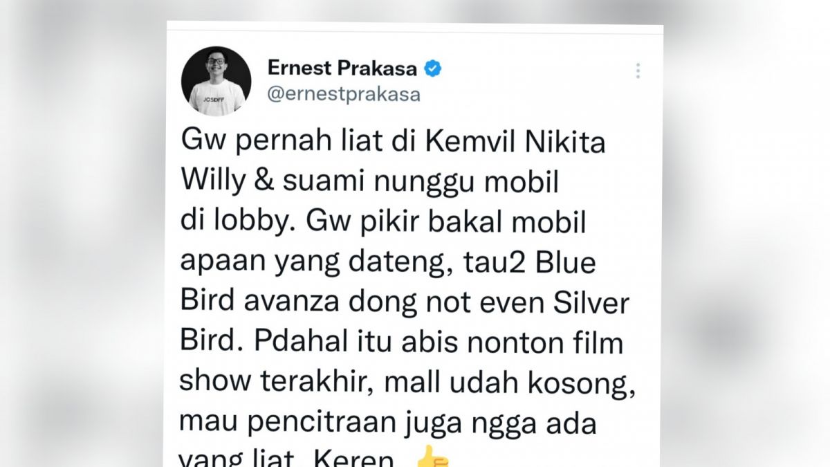 Cuitan Ernest Prakasa