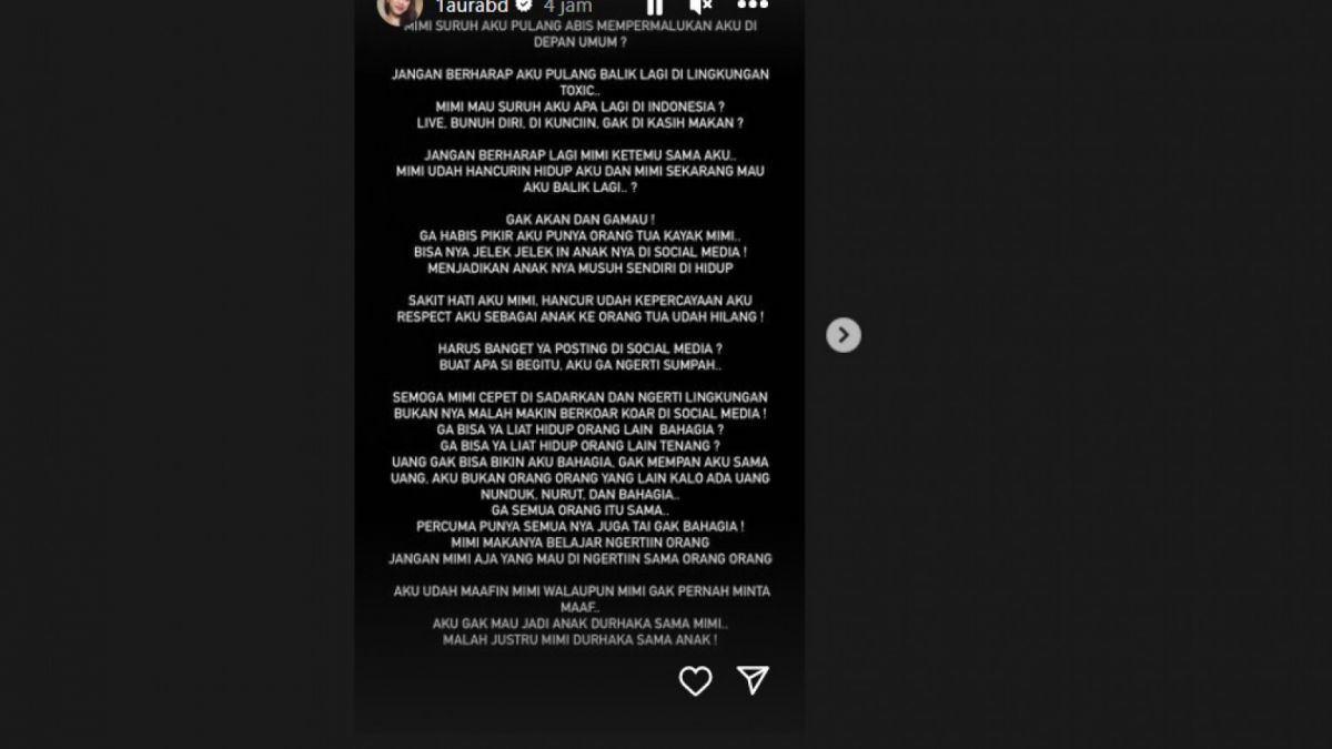 Unggahan Instagram Stories Loly [Instagram]