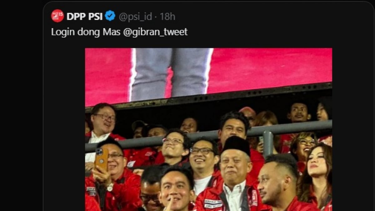 Cuitan PSI di Twitter