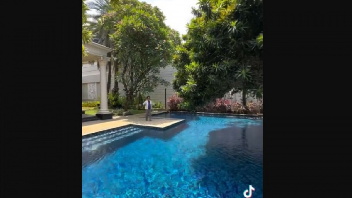 Penampakan rumah Rp 270 miliar [(TikTok)]