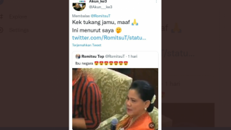 Geram, Ibu Negara Dihina Lagi Kayak Tukang Jamu, Netizen: Gimana Nih Pak Kapolri?