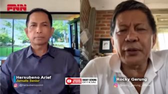 Rocky Gerung Beri Pesan untuk Jokowi: Kalau Diperpanjang, Dia Adalah Politisi Busuk