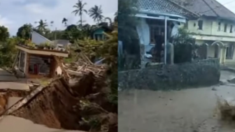 Baru Saja Diguncang Gempa, Beredar Video Cianjur Kini Dilanda Banjir Bandang