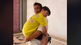 Bakal Jadi Kenangan Manis, Video Rafathar Quality Time dengan Raffi Ahmad di Qatar Mengharukan