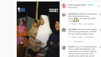 Ngakak, Bapak-bapak di Pengungsian Gempa Cianjur Iseng Pakai Gamis karena Tak Dapat Baju Kaos