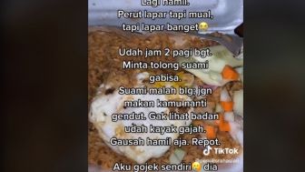 Lagi Lapar, Ibu Hamil Ini Dilarang Suami Makan Gegara Takut Gemuk hingga Diejek Gendut, Netizen: Astaghfirullah