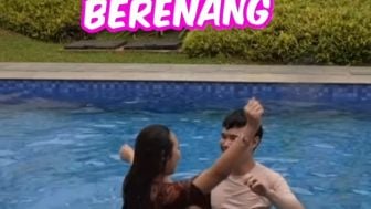 Uwu Kebangetan, Sisca Kohl Kalah Challenge, Jess No Limit Temani Istri Nyebur Ke Kolam Jalani Hukuman