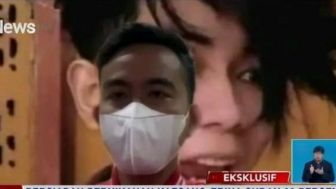 Kocak, Gibran Pakai Background Foto Dilan Cepmek Saat Live di TV, Netizen: Kode Supaya Nggak Banyak Tanya