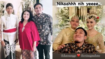 Tak Bersama Istri, Desta Ajak Ibunya ke Pernikahan Kaesang dan Erina