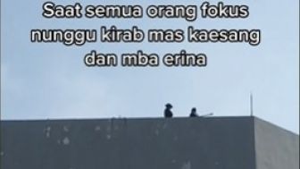 Tertangkap Kamera Warga, Viral Penembak Jitu Berjaga Saat Kirab Kaesang-Erina