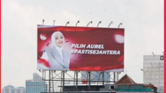 Viral Baliho Aurel Hermansyah Disebut Nyaleg, Netizen Khawatir: Paham Politik?