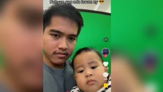 Disebut Mirip Bapak dan Anak, Ini Momen Panembahan Al Nahyan Saat Masih Bayi Digendong Kaesang