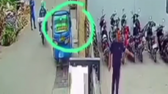 Detik-detik Penculikan Anak Pakai Bajaj di Jakpus Terekam CCTV