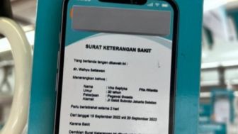 Heboh Iklan Pembuatan Surat Sakit Online di KRL, Netizen: Sangat Bermanfaat