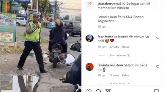 Bikin Pengendara Terkesima, Viral Polisi Nyanyi di Lampu Merah: Siap-Siap, Pak, Bentar Lagi Diundang Podcast