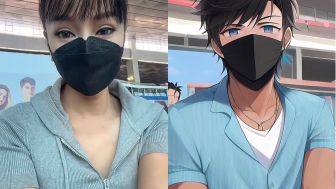 Lucinta Luna Ikuti Tren Filter Anime, Hasilnya Bikin Netizen Ngakak: Filter Pengungkap Jati Diri