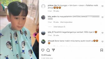 Rafathar Potong Rambut, Dipuji Warganet Mirip Aktor Korea Go Kyung Pyo