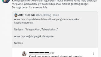 Wajah Anak Arie Kriting Dihina, Ernest  Prakasa Beri Pengakuan: Putranya Ganteng Banget