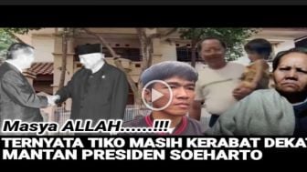 CEK FAKTA: Tiko Masih Kerabat Dekat Mantan Presiden Soeharto, Benarkah?