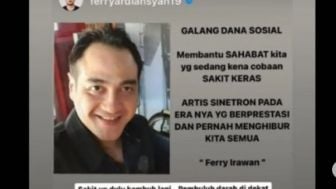 Ferry Irawan Pernah Sakit Parah dan Galang Donasi untuk Pengobatannya, Warganet Ingatkan Betapa Beruntungnya Dapat Venna Melinda