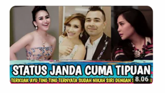 CEK FAKTA: Terkuak! Ayu Ting Ting Ternyata Sudah Nikah Siri dengan Sosok Ini, Begini Fakta dan Penjelasan