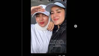 Olla Ramlan Dicibir Usai Unggah Foto Tanpa Make Up, Warganet: No Filter Tapi Sulam Alis dan Bibir