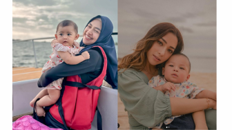 Siram Air ke Kepala Moana Hingga Kaget, Gaya Parenting Ria Ricis Dibandingkan dengan Nikita Willy