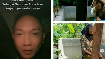 Ditawari Kerja Jhon LBF Agar Berhenti Live Ibu-Ibu Guyur Air di TikTok, Pria Ini Justru Minta Uang Rp200 Juta