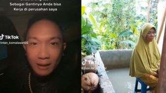 Tiktoker Minta Rp200 Juta jika Ingin Setop Ibunya Live Mandi di TikTok, Uus Ngamuk