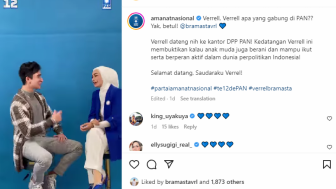 Verrell Bramasta Gabung di PAN, Langsung Bawa Misi Bantu Perempuan KDRT