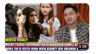 CEK FAKTA: Azriel Hermansyah Nekat Hamili Gadis Bali, Ashanty Beri Ancaman