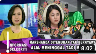 CEK FAKTA: Marshanda Ditemukan Meninggal Dunia, Benarkah?