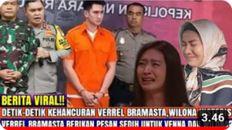 CEK FAKTA: Verrel Bramasta Pasrah Dijatuhi Hukuman hingga Beri Pesan Sedih ke Venna Melinda, Benarkah?