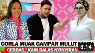 CEK FAKTA: Muak! Akhirnya Bunda Corla Gampar Mulut Nikita Mirzani, Benarkah?