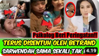 CEK FAKTA: Sarwendah Tak Merasa Risih Terus Disentuh Betrand Peto Hingga Psikolog Beri Peringatan, Benarkah?