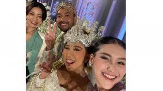 Hadiri Pernikahan Kiky Saputri, Ayu Ting Ting Juga Ingin Ketularan Cepat Nikah