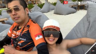 'Si Beruang' Pacar Denise Chariesta Dibilang Modal Rambut Brekele Doang, Warganet Salfok Lihat Kalungnya:  Hermes Gaessssss...