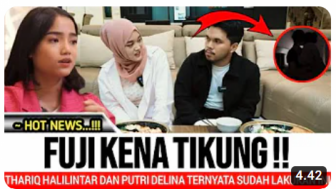 CEK FAKTA: Putri Delina Tikung Thariq Halilintar dari Fuji, Benarkah?