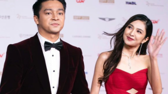 Hadiri Preskon Film, Gaya Busana Mikha Tambayong Disebut Mirip Ular