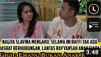 CEK FAKTA: Rayyanza Bukan Anak Raffi Ahmad, Benarkah?