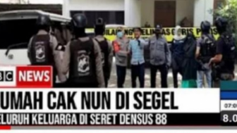 CEK FAKTA: Cak Nun Ditangkap Densus 88, Benarkah?