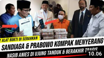 CEK FAKTA: Prabowo dan Sandiaga Uno Kompak Menyerang Nasib Anies Baswedan Berakhir Tragis, Benarkah?