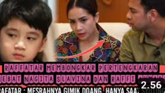 CEK FAKTA: 'Mesranya Gimmick Doang' Rafathar Bongkar Pertengkaran Hebat Raffi Ahmad dan Nagita Slavina, Benarkah?