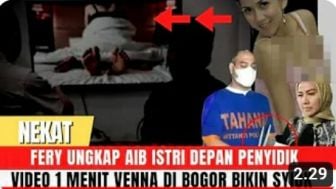 CEK FAKTA: Bikin Syok! Ferry Irawan Bongkar Video Viral Venna Melinda Berdurasi 1 Menit, Benarkah?