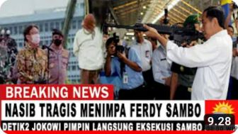 CEK FAKTA: Jokowi Pimpin Langsung Ekskusi Mati Ferdy Sambo