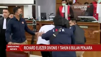 Khawatir Dikerubungi Fans, Anggota LPSK Gercep Pasang Badan Lindungi Richard Eliezer Usai Pembacaan Vonis