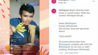 Nggak Kapok, Pembuat Konten Mandi Lumpur Muncul Kembali dengan Challenge Makan Cabai: Tetap Minta Saweran