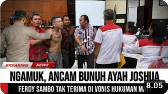 CEK FAKTA: Ngamuk Divonis Hukuman Mati, Ferdy Sambo Ancam Bunuh Ayah Brigadir J, Benarkah?