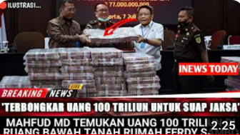 CEK FAKTA: Terbongkar! Ferdy Sambo Suap Jaksa Rp100 Triliun per Kepala, Benarkah?