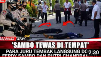 CEK FAKTA: Ferdy Sambo Tewas di Tempat, Juru Tembak Eksekusi di Lembah Kematian Nusakambangan, Benarkah?